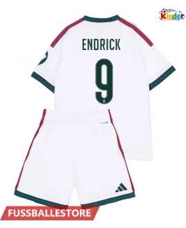 Günstige Real Madrid Endrick #9 Heimtrikotsatz Kinder 2026-27 Kurzarm (+ Kurze Hosen)